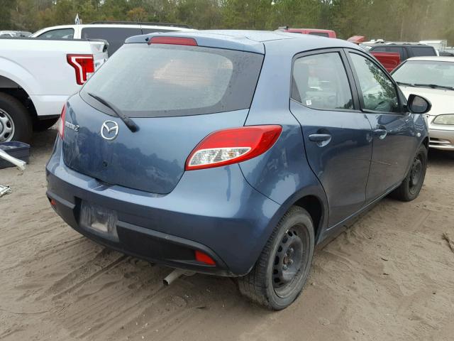 JM1DE1KY0E0184178 - 2014 MAZDA MAZDA2 SPO 蓝色 照片 4