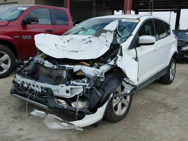 1FMCU0GX3EUA61553 - 2014 FORD ESCAPE SE WHITE photo 2