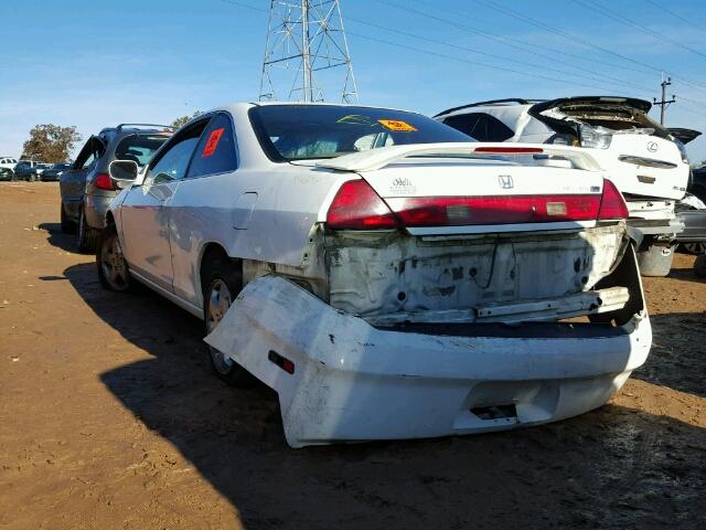 1HGCG2257XA009376 - 1999 HONDA ACCORD EX WHITE photo 3