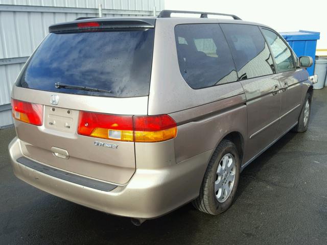 5FNRL18773B087147 - 2003 HONDA ODYSSEY EX GOLD photo 4