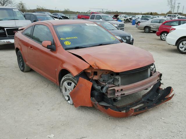 1G1AL15F377106399 - 2007 CHEVROLET COBALT LT ORANGE photo 1