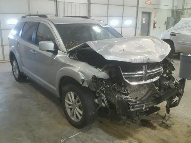 3C4PDDBG3DT571494 - 2013 DODGE JOURNEY SX SILVER photo 1