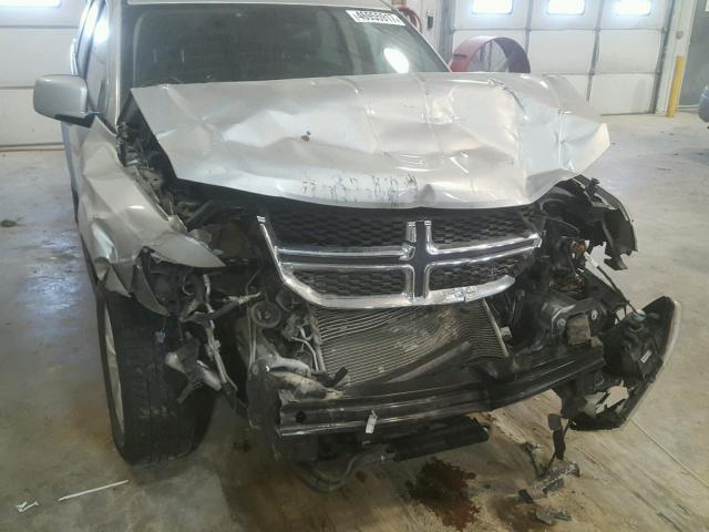 3C4PDDBG3DT571494 - 2013 DODGE JOURNEY SX SILVER photo 9