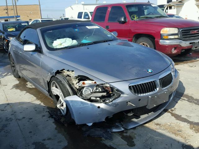 WBAEK73485B260825 - 2005 BMW 645 CI AUT ლურჯი ფოტო 1