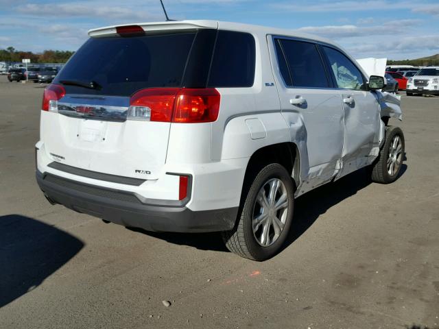 2GKFLSEK4H6342839 - 2017 GMC TERRAIN SL WHITE photo 4