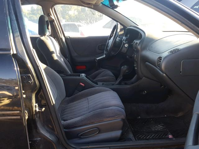 1G2WP52K41F168003 - 2001 PONTIAC GRAND PRIX BLACK photo 5