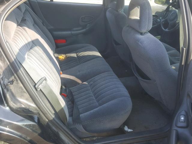 1G2WP52K41F168003 - 2001 PONTIAC GRAND PRIX BLACK photo 6