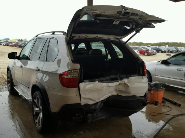 5UXFE83588L164266 - 2008 BMW X5 4.8I WHITE photo 3