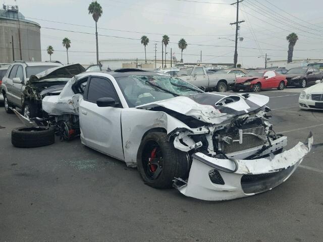 2C3CDXL91JH150107 - 2018 DODGE CHARGER SR WHITE photo 1