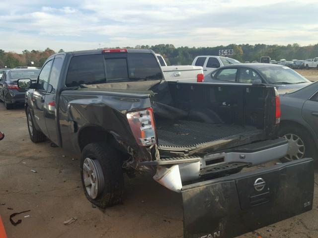 1N6AA06A45N511154 - 2005 NISSAN TITAN XE GRAY photo 3