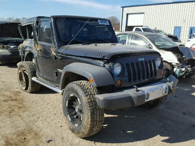 1J4FA24198L565082 - 2008 JEEP WRANGLER X GRAY photo 1