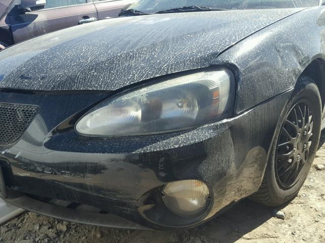 2G2WP522641361006 - 2004 PONTIAC GRAND PRIX BLACK photo 10