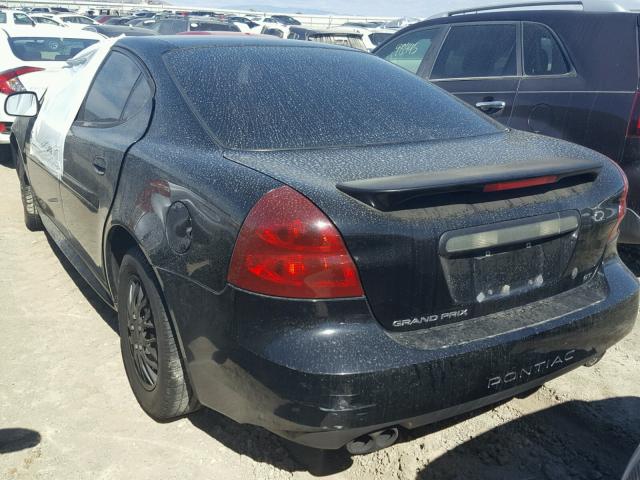 2G2WP522641361006 - 2004 PONTIAC GRAND PRIX BLACK photo 3