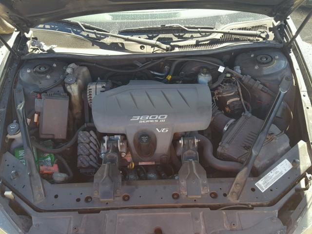 2G2WP522641361006 - 2004 PONTIAC GRAND PRIX BLACK photo 7