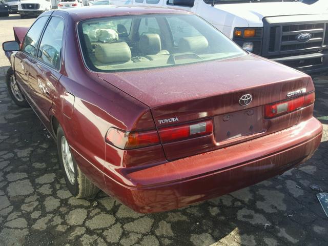 4T1BG28K9XU432865 - 1999 TOYOTA CAMRY CE BURGUNDY photo 3