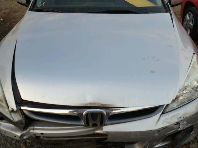 1HGCM567X7A210887 - 2007 HONDA ACCORD EX SILVER photo 7