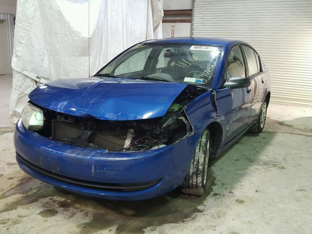 1G8AJ52F94Z224668 - 2004 SATURN ION LEVEL BLUE photo 2