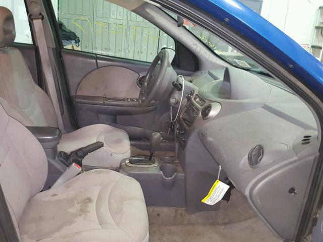 1G8AJ52F94Z224668 - 2004 SATURN ION LEVEL BLUE photo 5