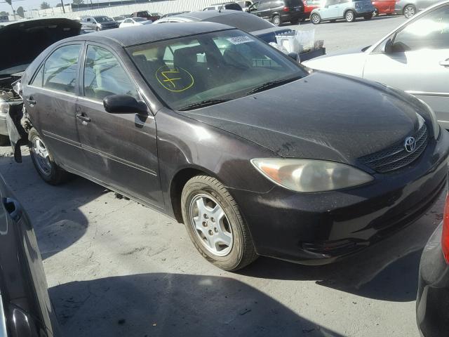 4T1BF32K12U518908 - 2002 TOYOTA CAMRY LE BLACK photo 1