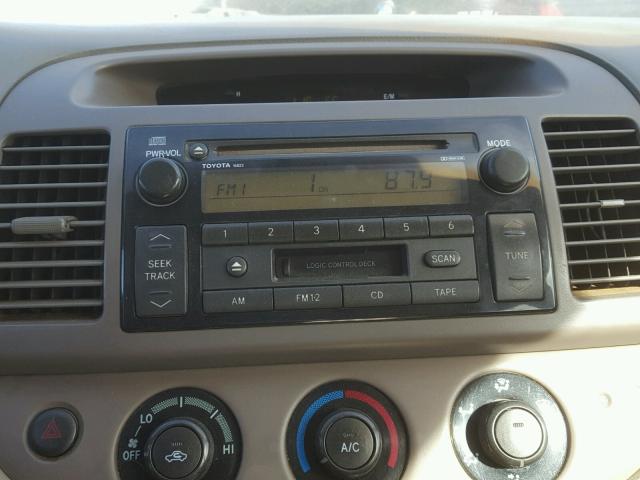 4T1BF32K12U518908 - 2002 TOYOTA CAMRY LE BLACK photo 9