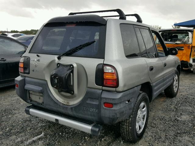 JT3HP10V5X7136971 - 1999 TOYOTA RAV4 GRAY photo 4