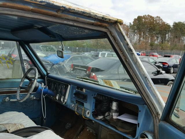 CE140B164454 - 1970 CHEVROLET K10 BLUE photo 5