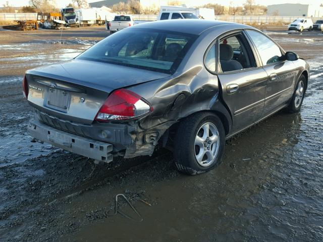 1FAFP53U54A127785 - 2004 FORD TAURUS SE GRAY photo 4