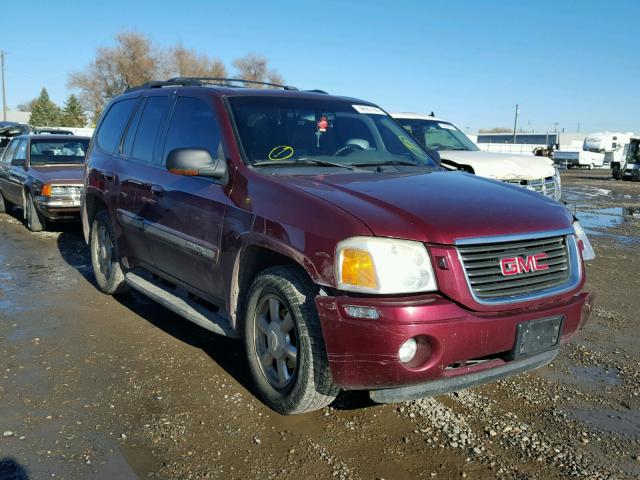 1GKDT13S722288221 - 2002 GMC ENVOY BURGUNDY photo 1