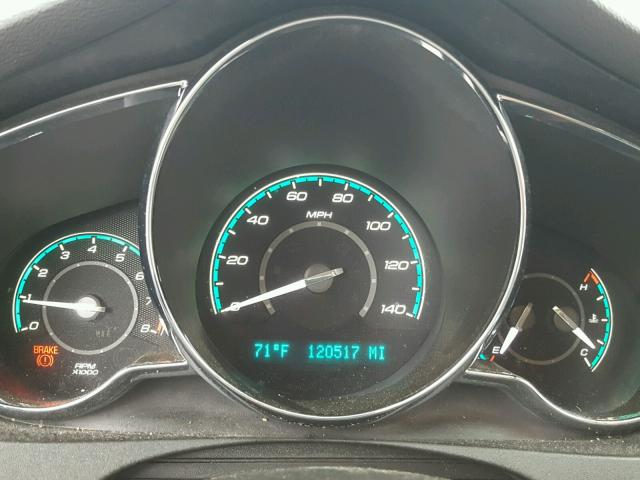 1G1ZC5EUXCF372124 - 2012 CHEVROLET MALIBU 1LT ვერცხლისფერი ფოტო 8