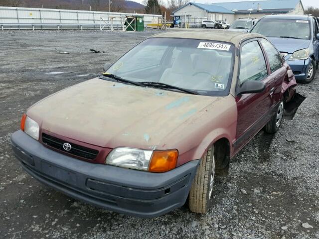 JT2AC52L0T0165754 - 1996 TOYOTA TERCEL STD RED photo 2