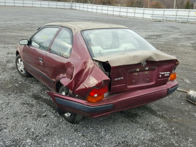 JT2AC52L0T0165754 - 1996 TOYOTA TERCEL STD RED photo 3