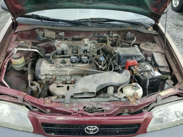 JT2AC52L0T0165754 - 1996 TOYOTA TERCEL STD RED photo 7