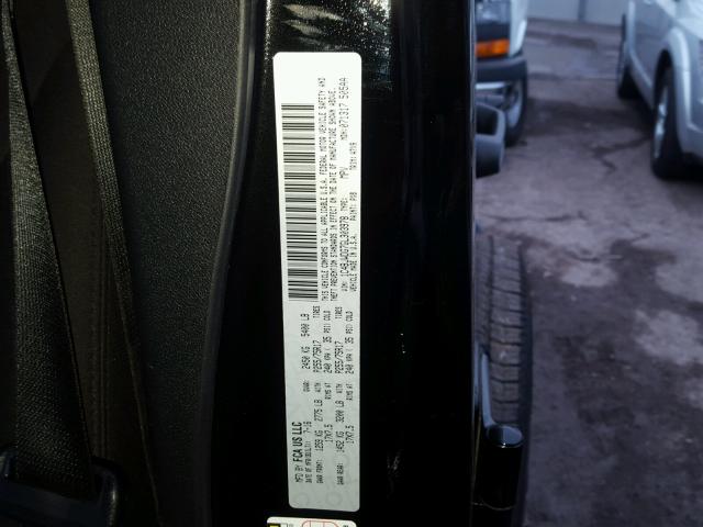 1C4BJWDG7GL303978 - 2016 JEEP WRANGLER U BLACK photo 10