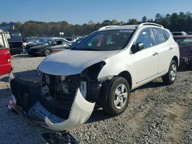 JN8AS5MT9FW665361 - 2015 NISSAN ROGUE SELE WHITE photo 2