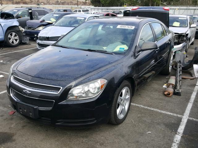 1G1ZB5E07CF150317 - 2012 CHEVROLET MALIBU LS 石墨色 照片 2