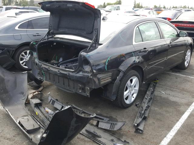 1G1ZB5E07CF150317 - 2012 CHEVROLET MALIBU LS 石墨色 照片 4