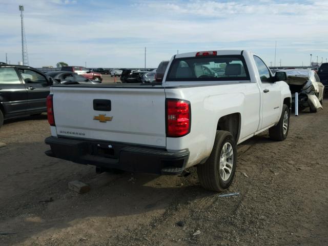 1GCNCPEH8EZ299194 - 2014 CHEVROLET SILVERADO WHITE photo 4