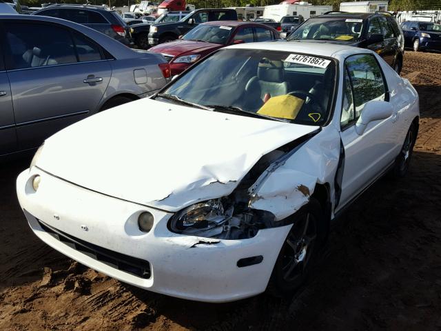 JHMEH6169SS005773 - 1995 HONDA CIVIC DEL WHITE photo 2