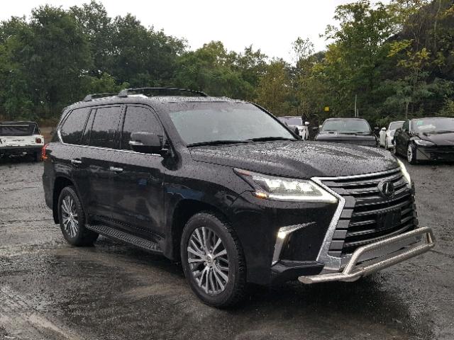 JTJHY7AX0J4262172 - 2018 LEXUS LX 570 BLACK photo 1