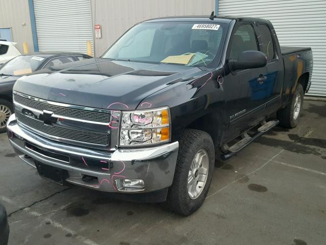 1GCRKSE7XCZ230406 - 2012 CHEVROLET SILVERADO GRAY photo 2