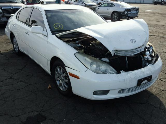 JTHBF30GX30106187 - 2003 LEXUS ES 300 WHITE photo 1