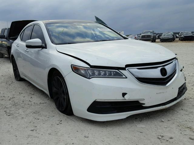 19UUB1F54FA008210 - 2015 ACURA TLX TECH WHITE photo 1