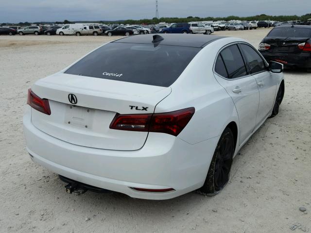 19UUB1F54FA008210 - 2015 ACURA TLX TECH WHITE photo 4