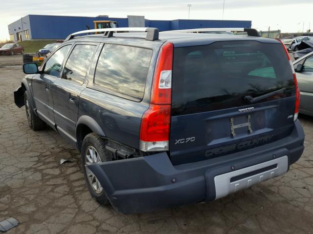 YV4SZ592061242951 - 2006 VOLVO XC70 BLUE photo 3