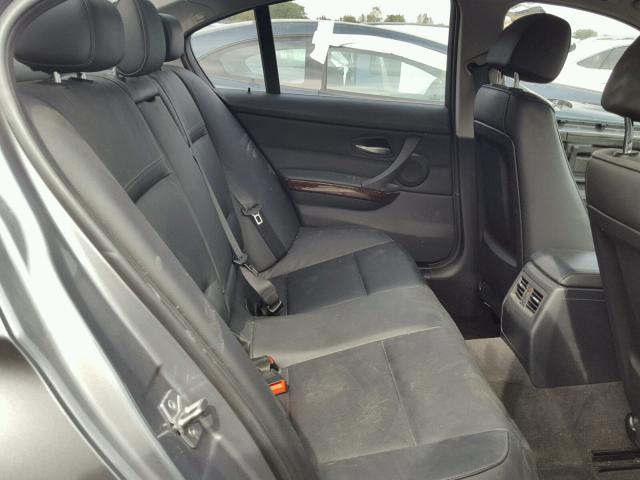 WBAPN7C54BA782040 - 2011 BMW 335 D GRAY photo 6