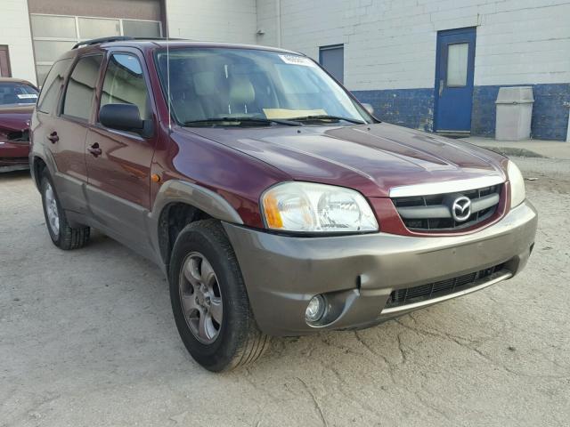 4F2CZ96194KM26030 - 2004 MAZDA TRIBUTE ES 勃艮第红 照片 1