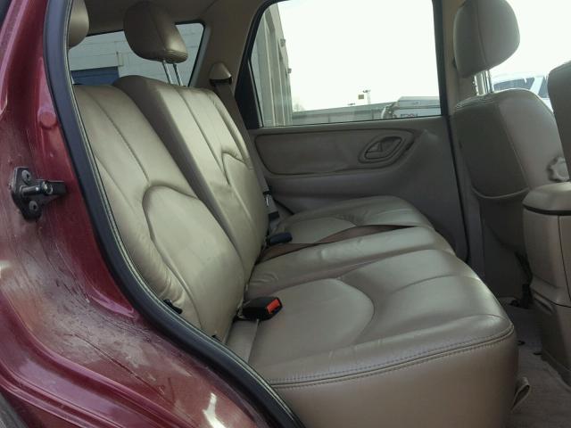 4F2CZ96194KM26030 - 2004 MAZDA TRIBUTE ES 勃艮第红 照片 6