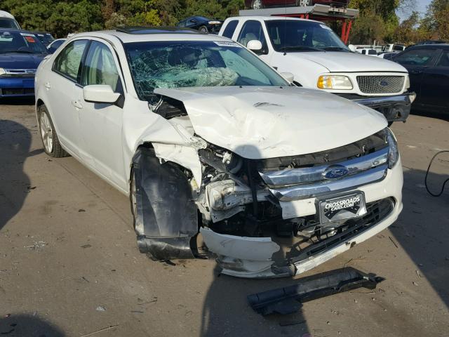 3FAHP0JA5CR122188 - 2012 FORD FUSION SEL WHITE photo 1