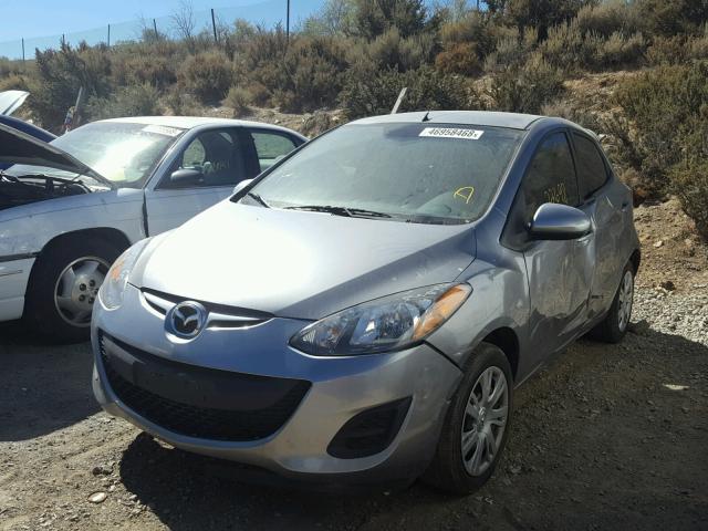 JM1DE1KZ0E0187736 - 2014 MAZDA MAZDA2 SPO 银色 照片 2