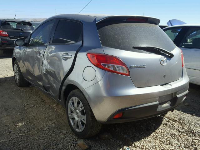 JM1DE1KZ0E0187736 - 2014 MAZDA MAZDA2 SPO 银色 照片 3